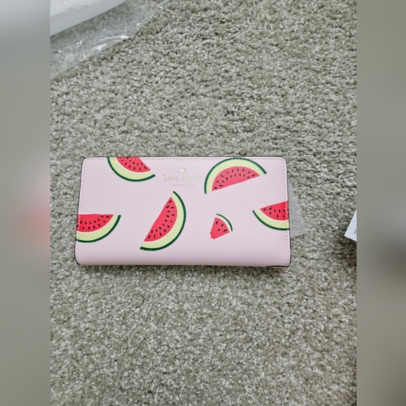 Brand new Kate Spade Rosie crossbody bag with matching watermelon wallet. - Picture 3 of 6